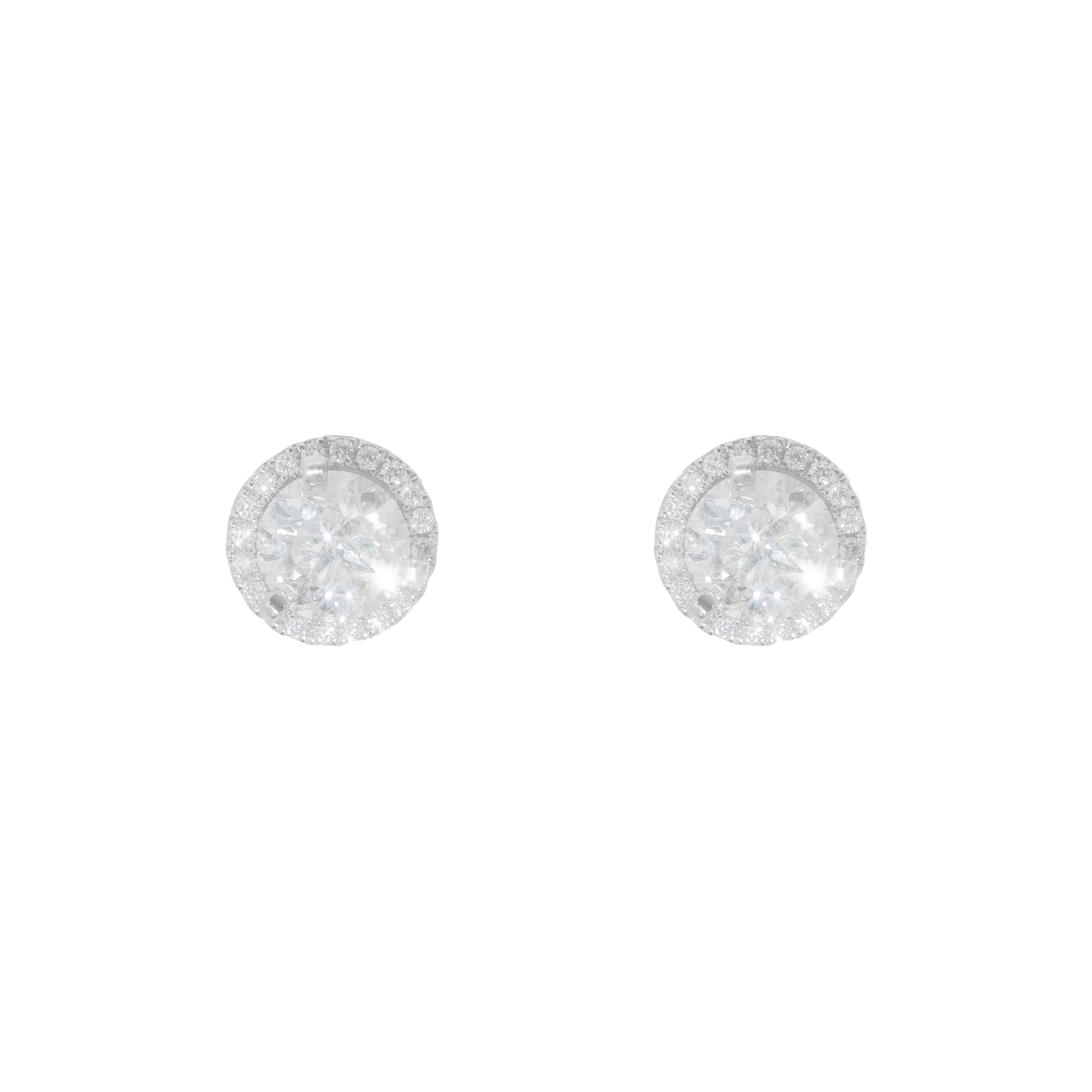 Stud Earring's With Diamond's