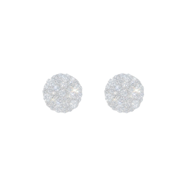 1.14 CTW Diamond Earrings in 14K White Gold