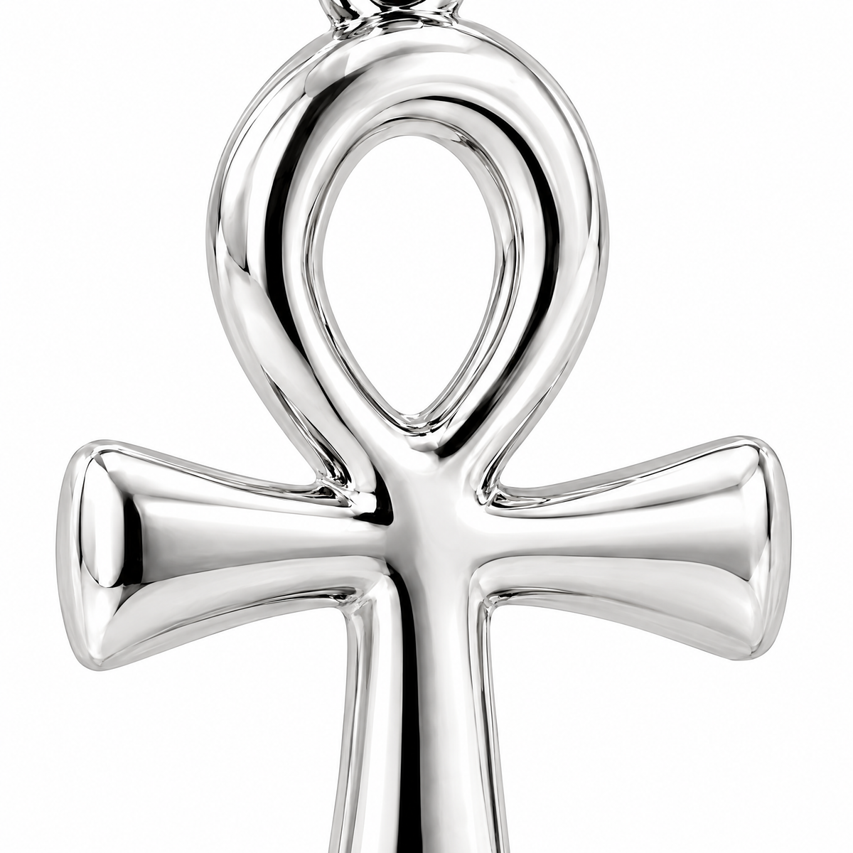 Ankh Silver Mini — close-up detail; AI-generated design visualization