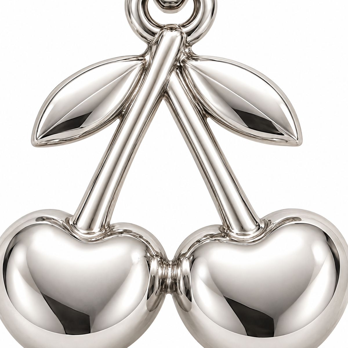 Cherry Silver Mini — close-up detail; AI-generated design visualization