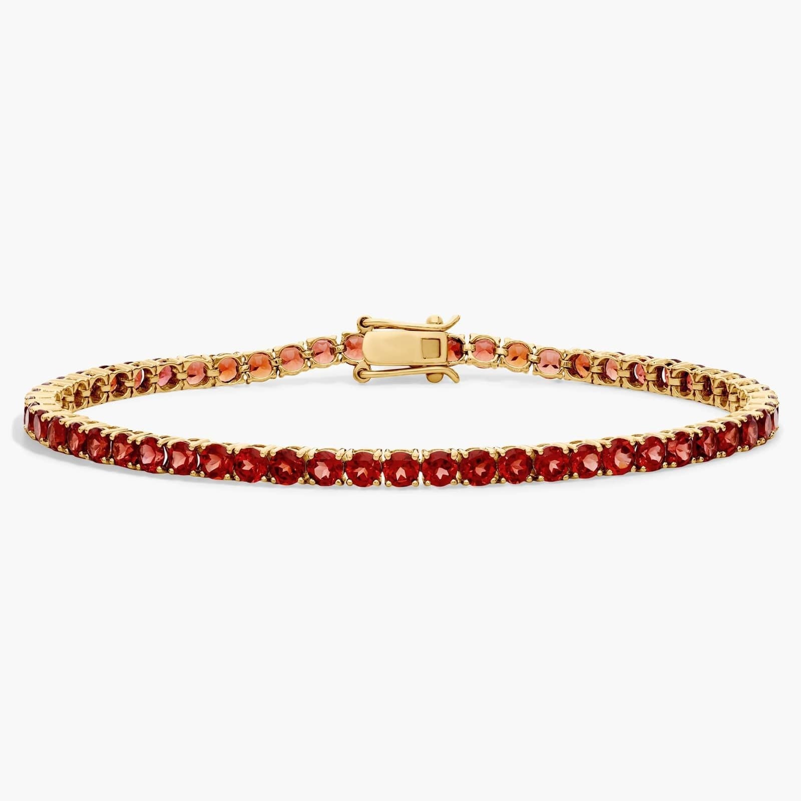 Garnet and Diamond Halo Pendant in 14k White Gold