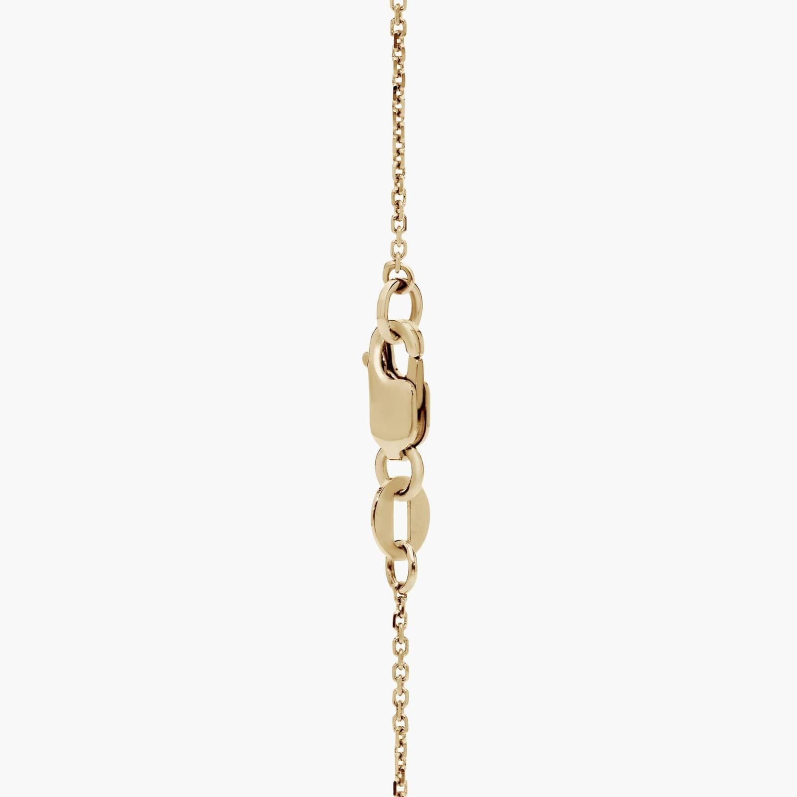 Single South Sea Pearl Station Pendant in 14K Yellow Gold (9-10 mm)